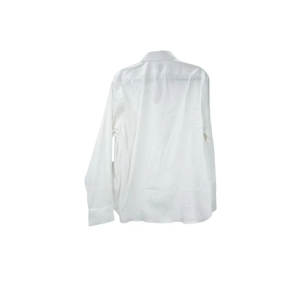 J. Crew Bowery Performance Stretch Dress Shirt Spread Collar White Size L NWT